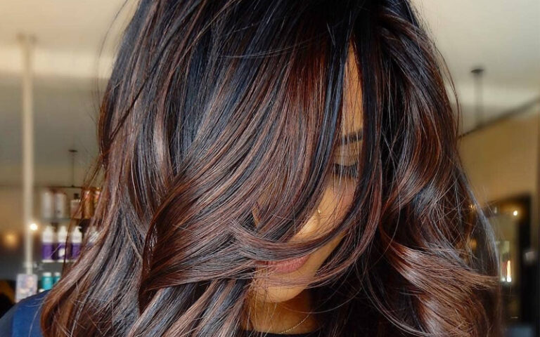These are the most popular hair colors for brunettes this fall”